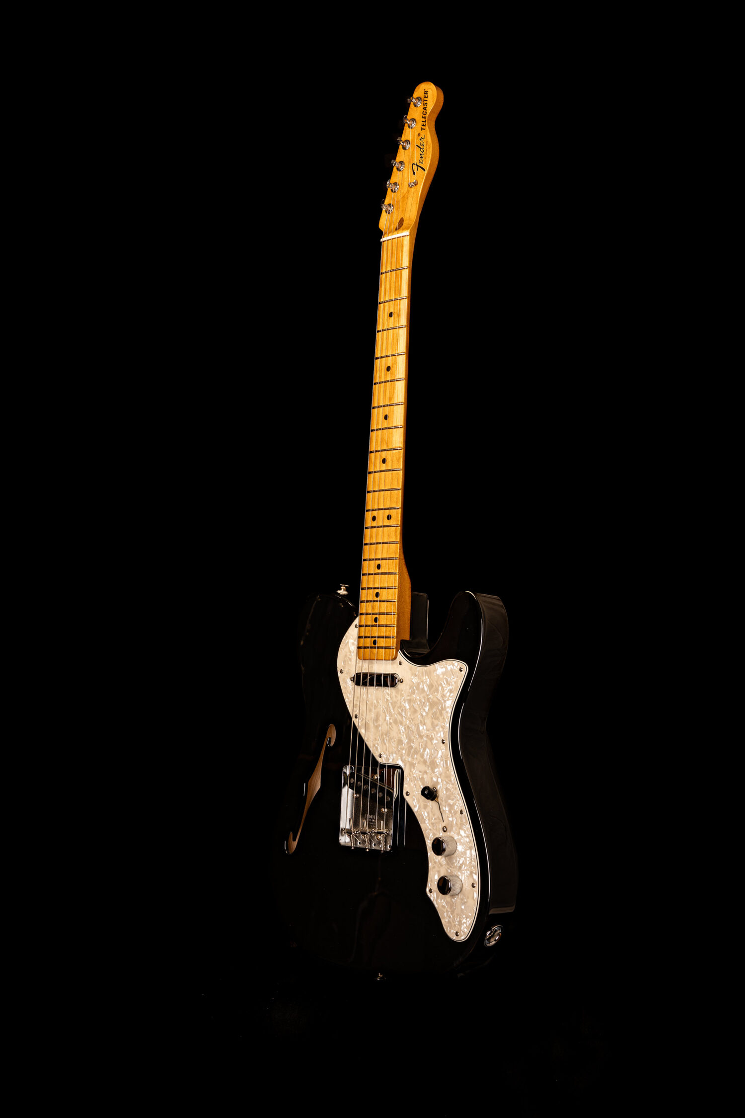 Fender Telecaster Vintera ll 60's Thinline Black - Image 3