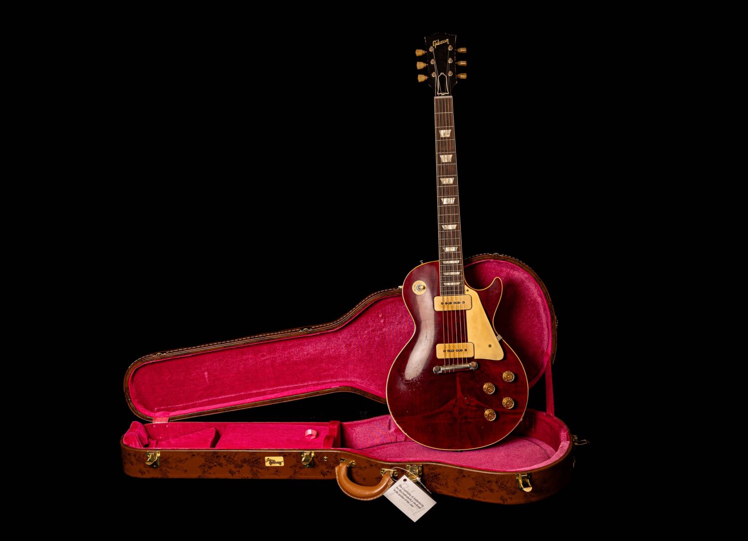 Gibson Les Paul Standard 1954 Wine Red Made to Measure "Fuji" – Bild 11