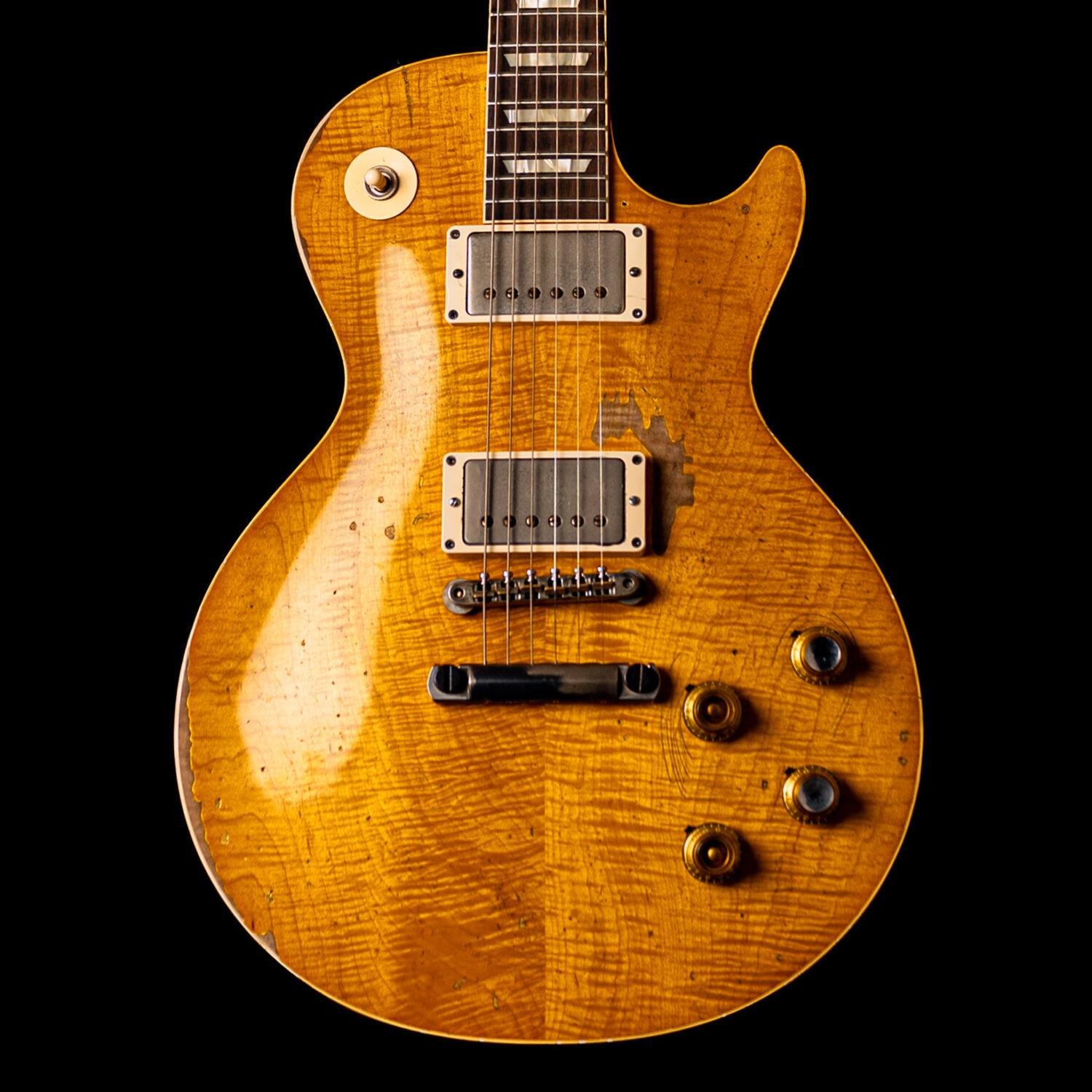 Gibson Les Paul Standard 1959 Kirk Hammett "Greeny" Greeny Burst - Image 2