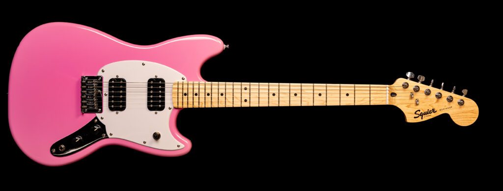 Squier Sonic Mustang Flash Pink
