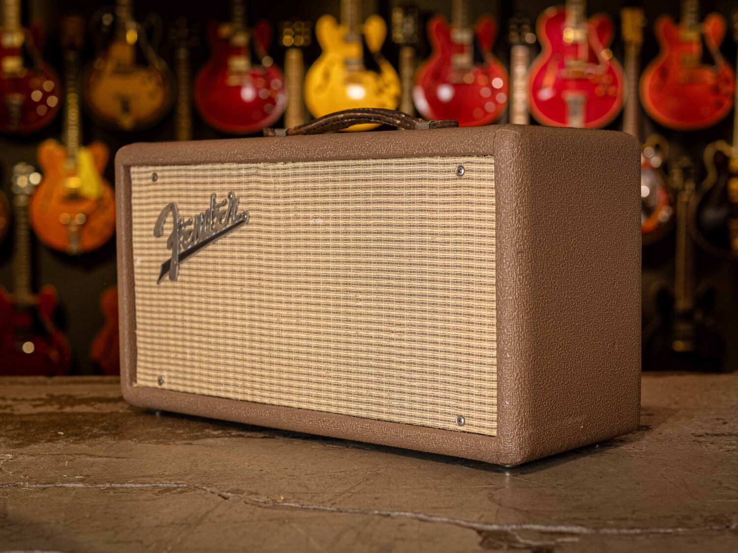 Fender Reverb Unit Brown Tolex 1963 – Bild 2