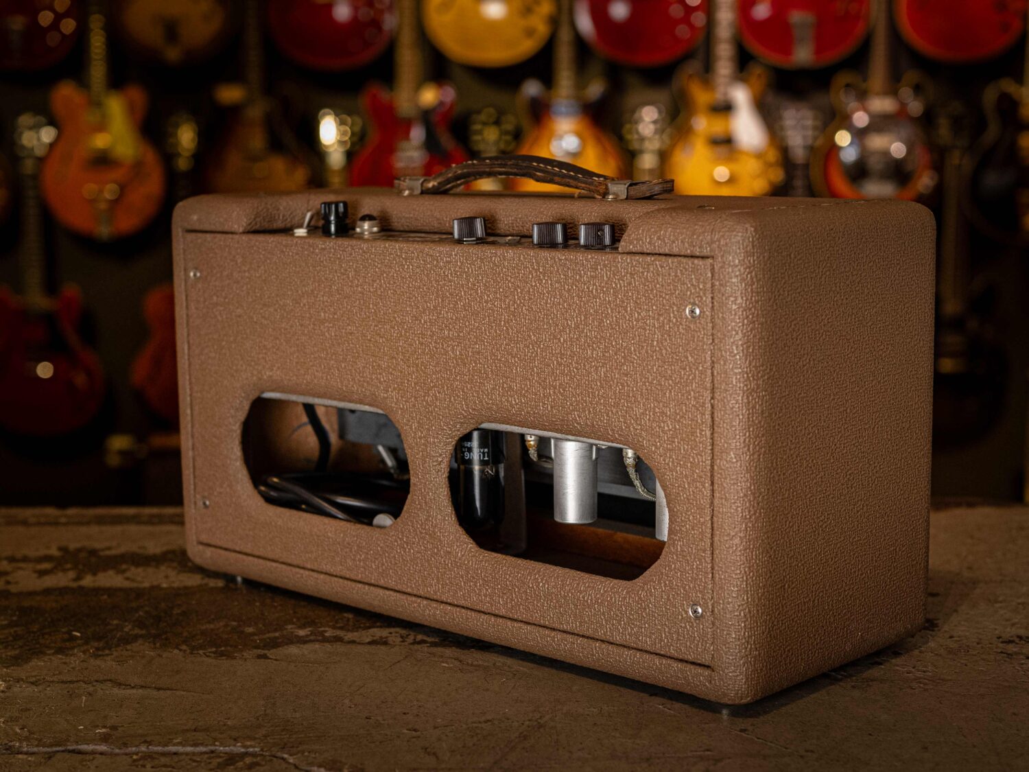 Fender Reverb Unit Brown Tolex 1963 – Bild 7