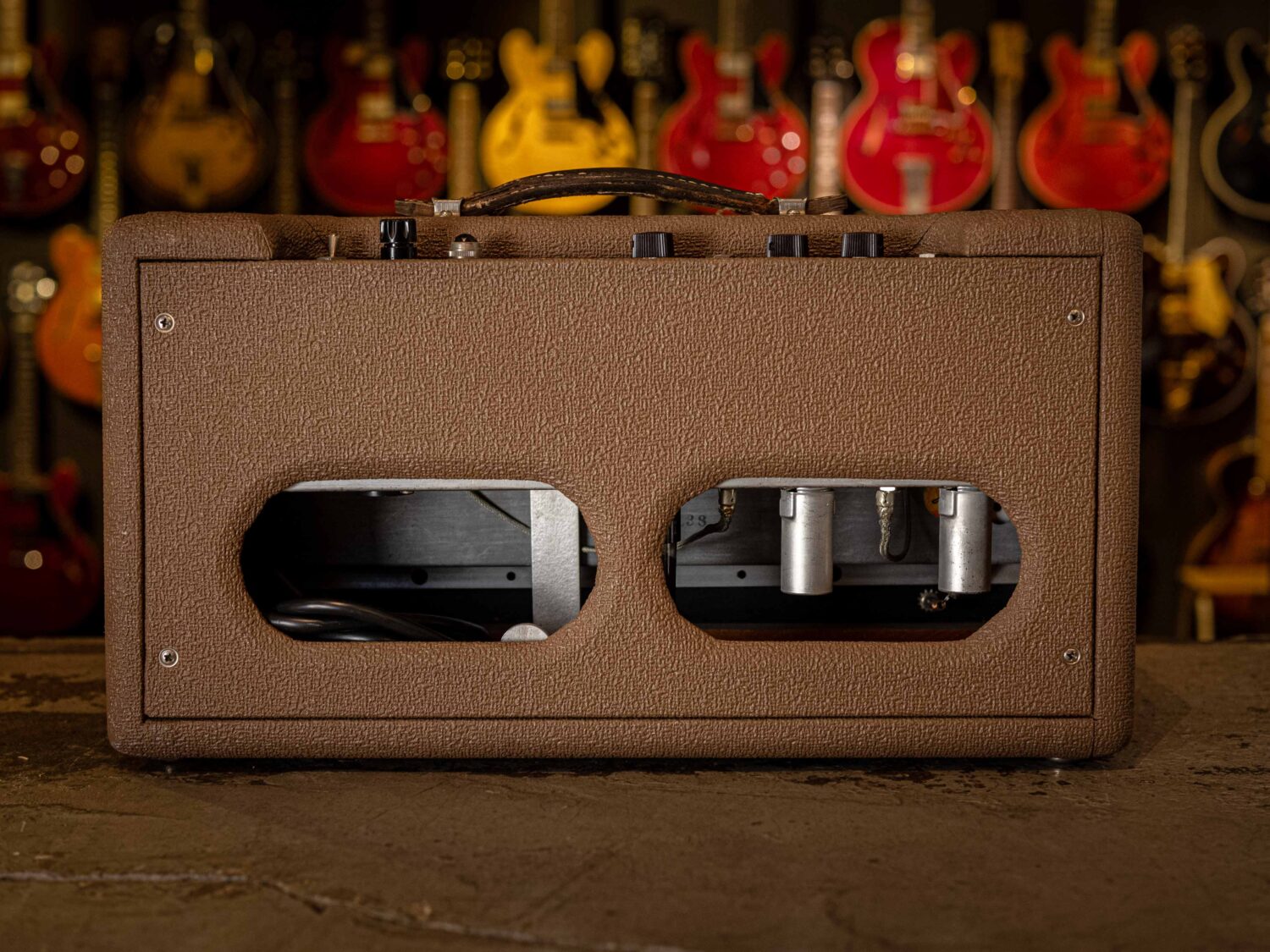 Fender Reverb Unit Brown Tolex 1963 – Bild 6