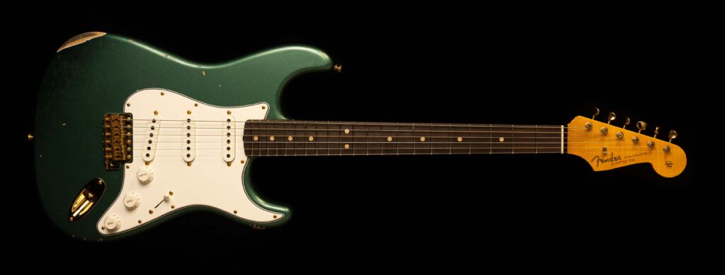 Fender Stratocaster '63 Sherwood Green Metallic Relic