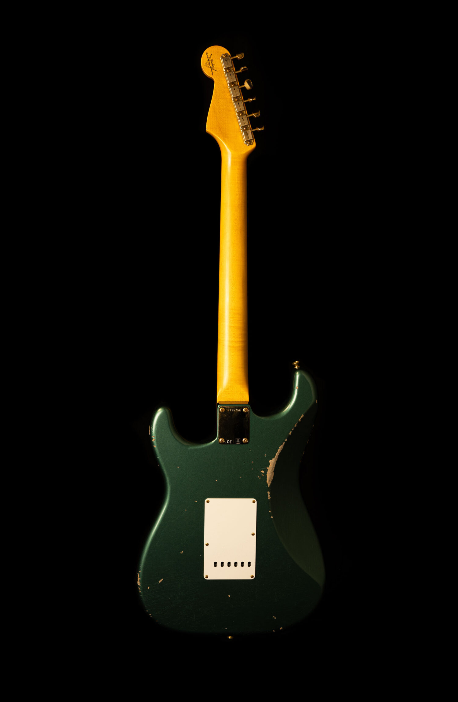 Fender Stratocaster '63 Sherwood Green Metallic Relic – Bild 3