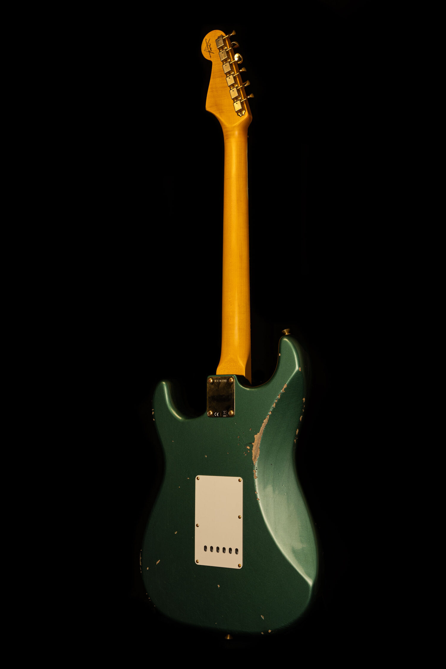 Fender Stratocaster '63 Sherwood Green Metallic Relic – Bild 5