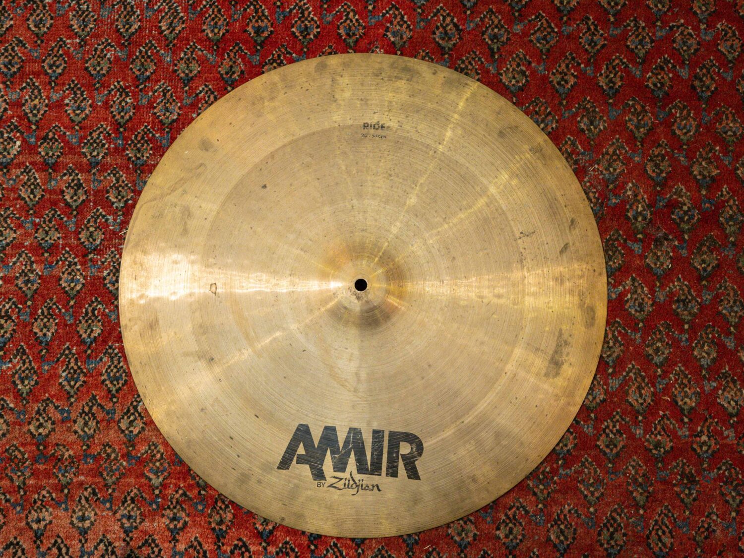 Amir by Zildjian Ride 20" late 80's/early 90's