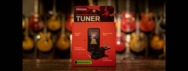 D'Addario Eclipse Tuner Rechargeable PW-CT-27