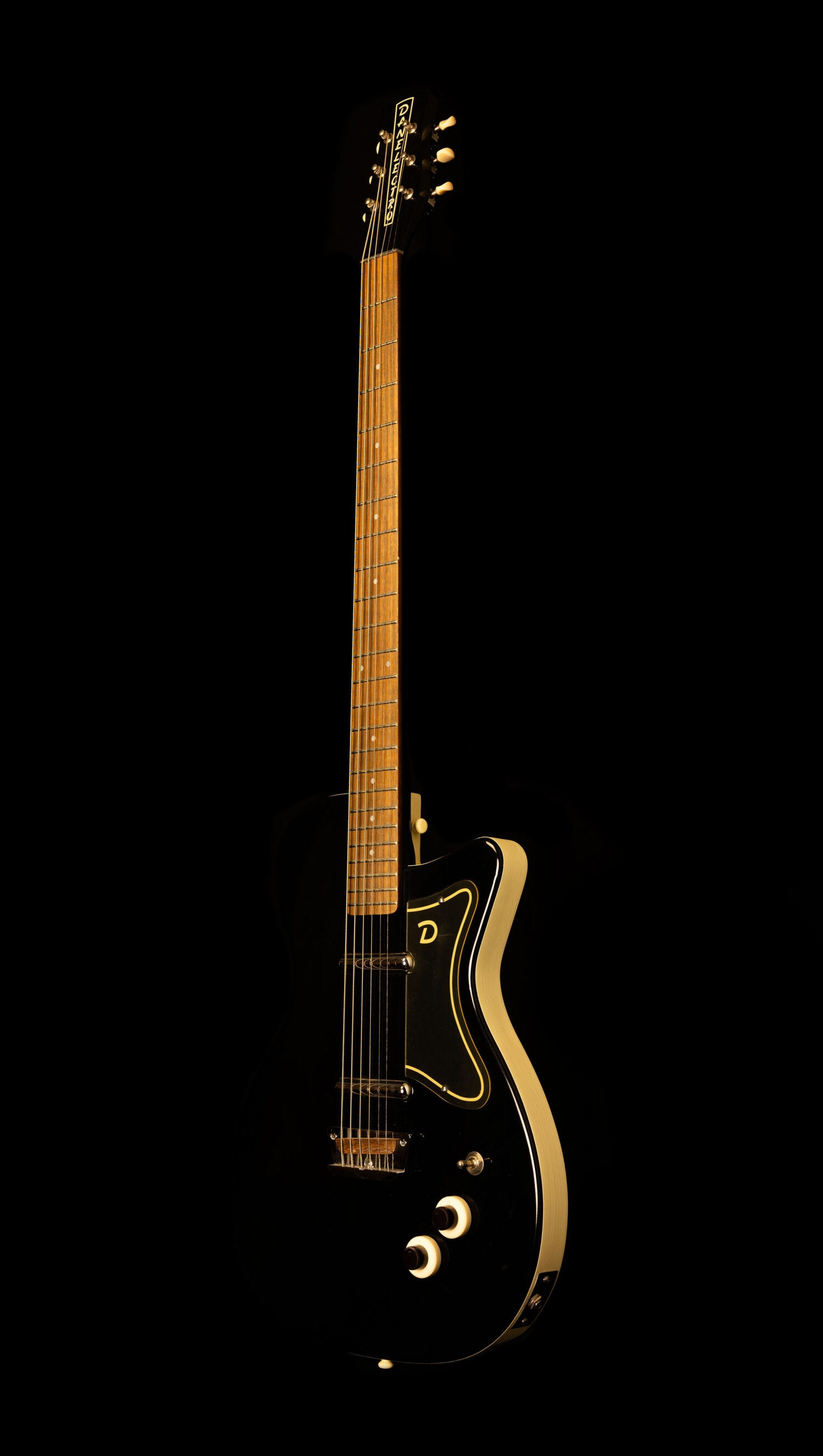 Danelectro Baritone U2 Black 2003 – Bild 4