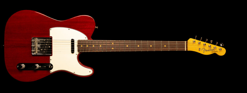 Fender Telecaster American Vintage II 1963 RW Crimson Red Transparent