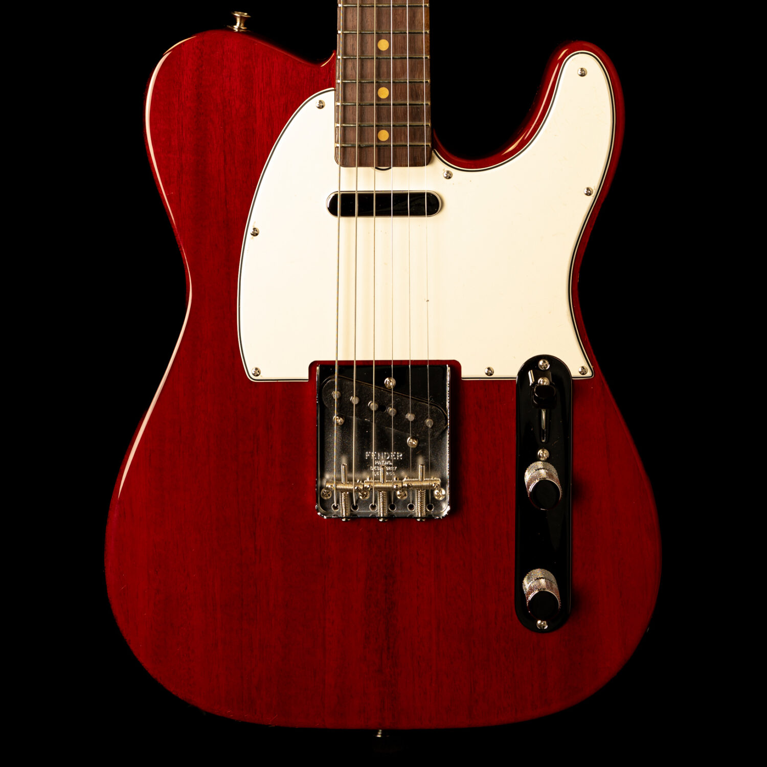 Fender Telecaster American Vintage II 1963 RW Crimson Red Transparent – Bild 2