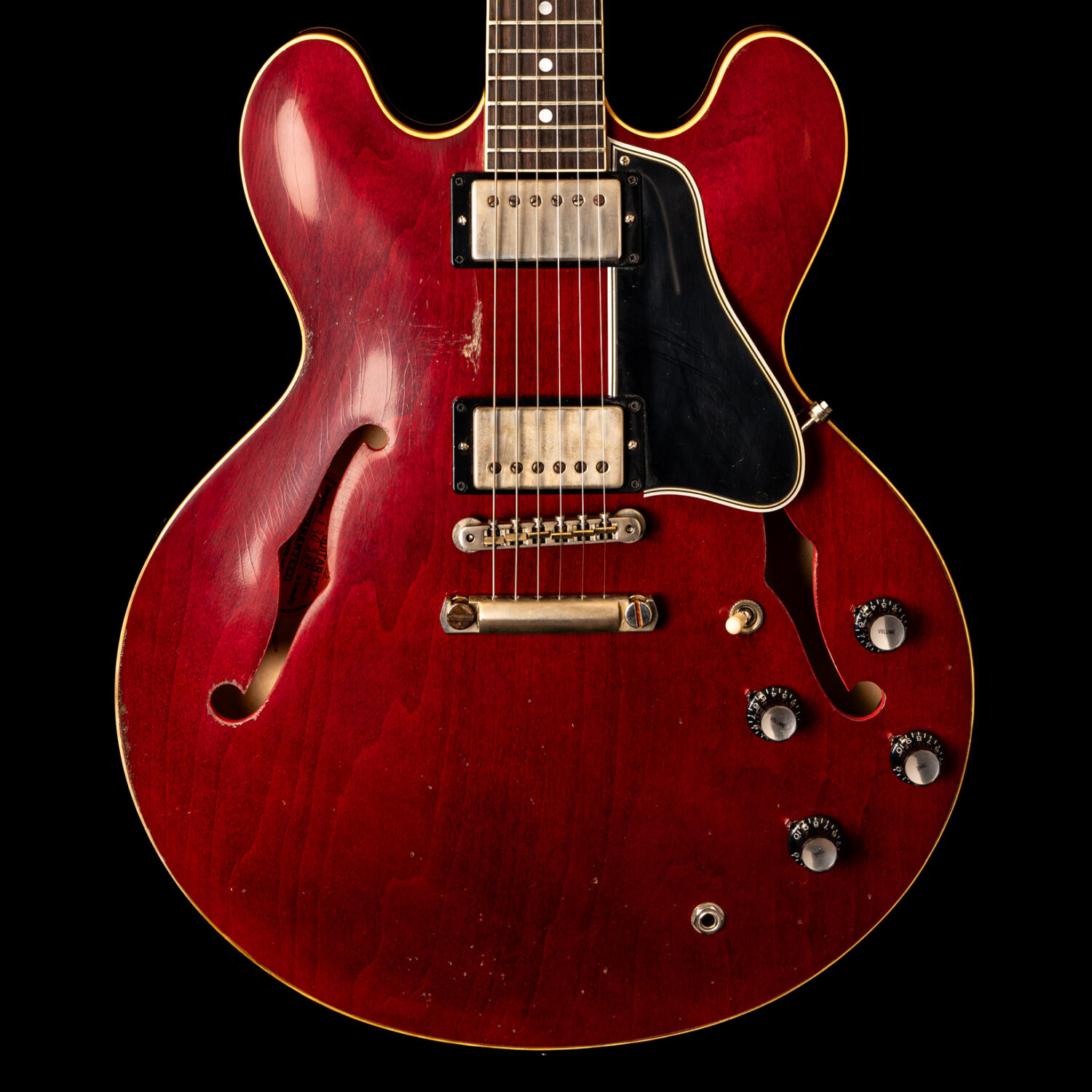 Gibson ES-335 1961 Reissue Murphy Lab Heavy Aged Sixties Cherry – Bild 2