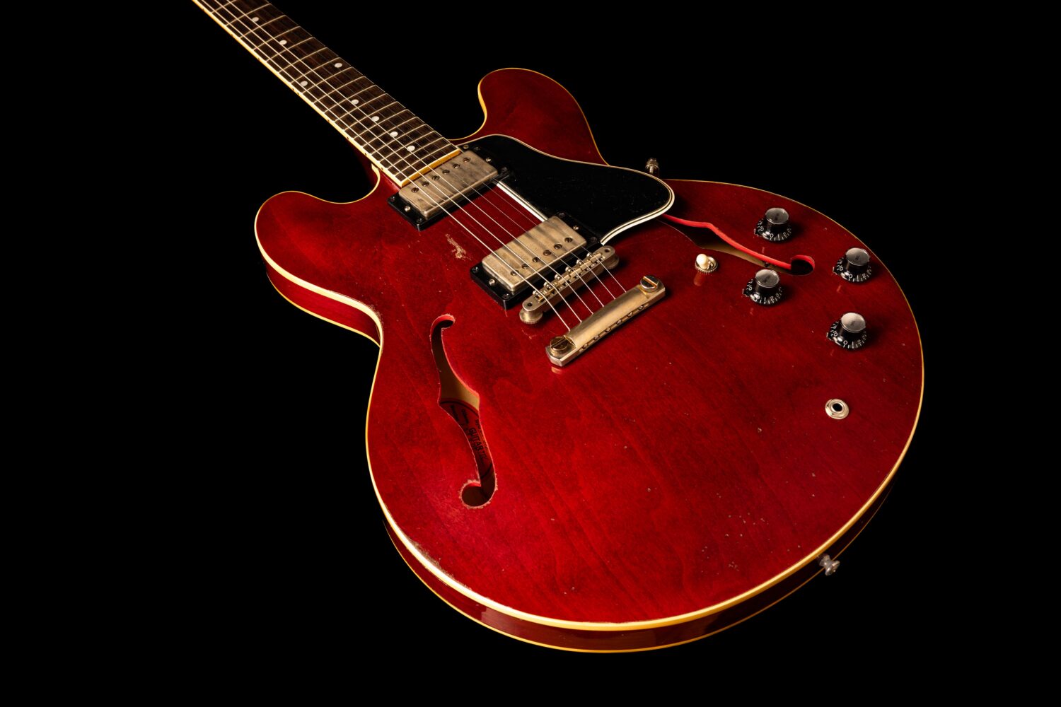 Gibson ES-335 1961 Reissue Murphy Lab Heavy Aged Sixties Cherry – Bild 6