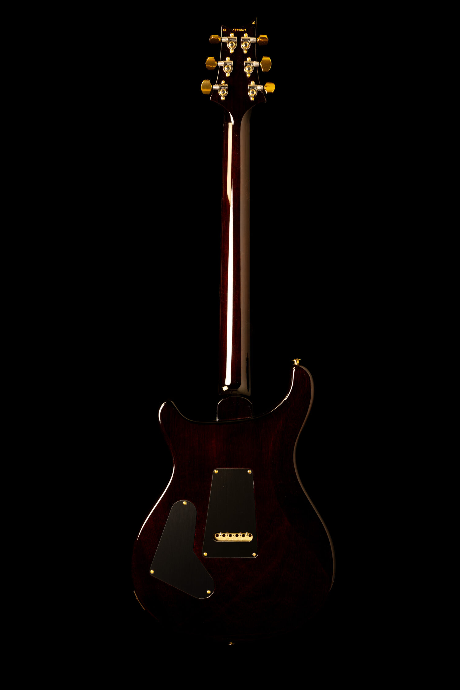 PRS Custom 24 10 Top Black Gold Burst – Bild 3