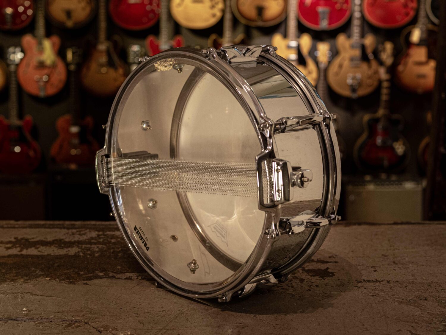 Premier 2000 Chrome Plated Steel Snare – Bild 3