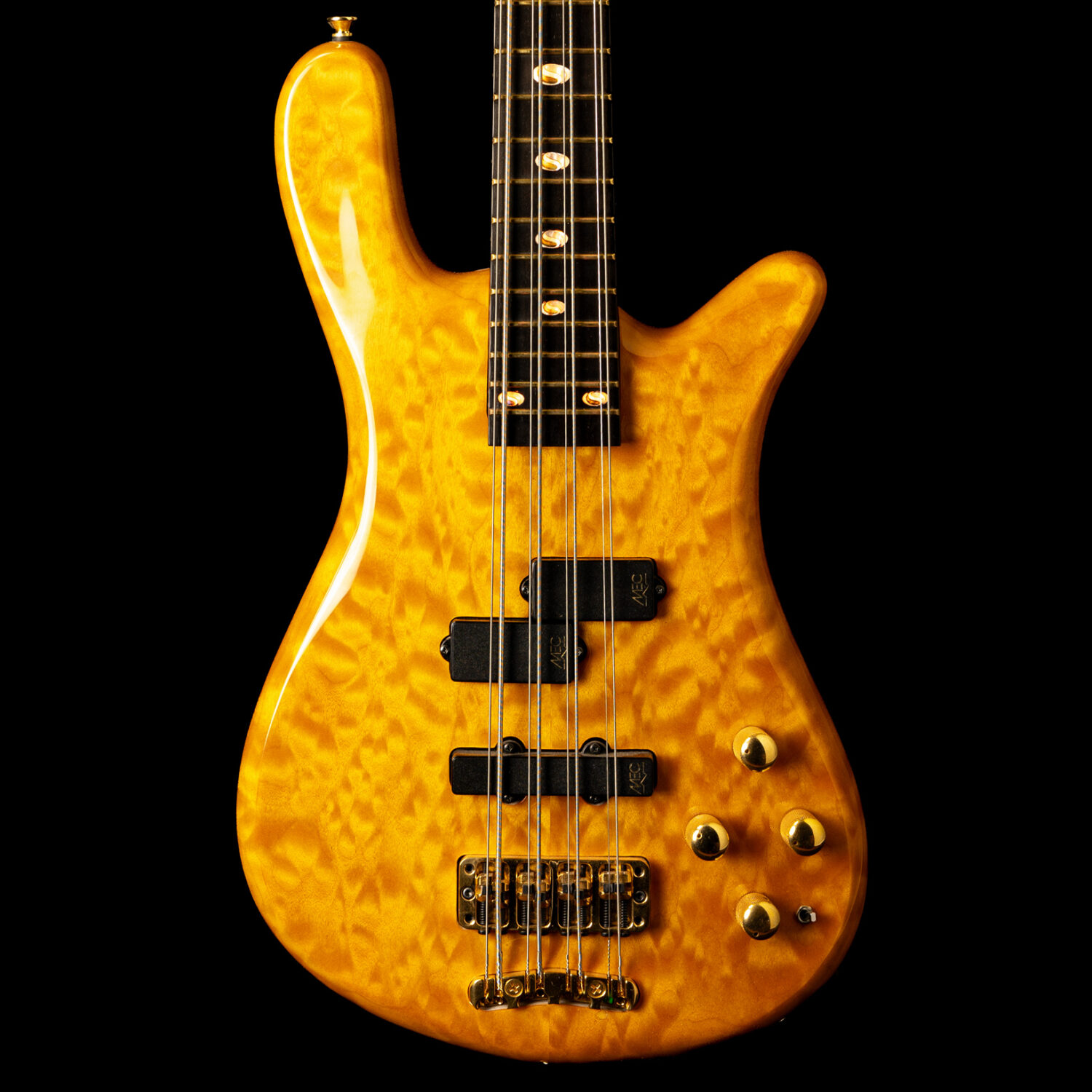 Warwick Streamer LX Honey Violin Stain 8-String Bass 2003 - Image 2