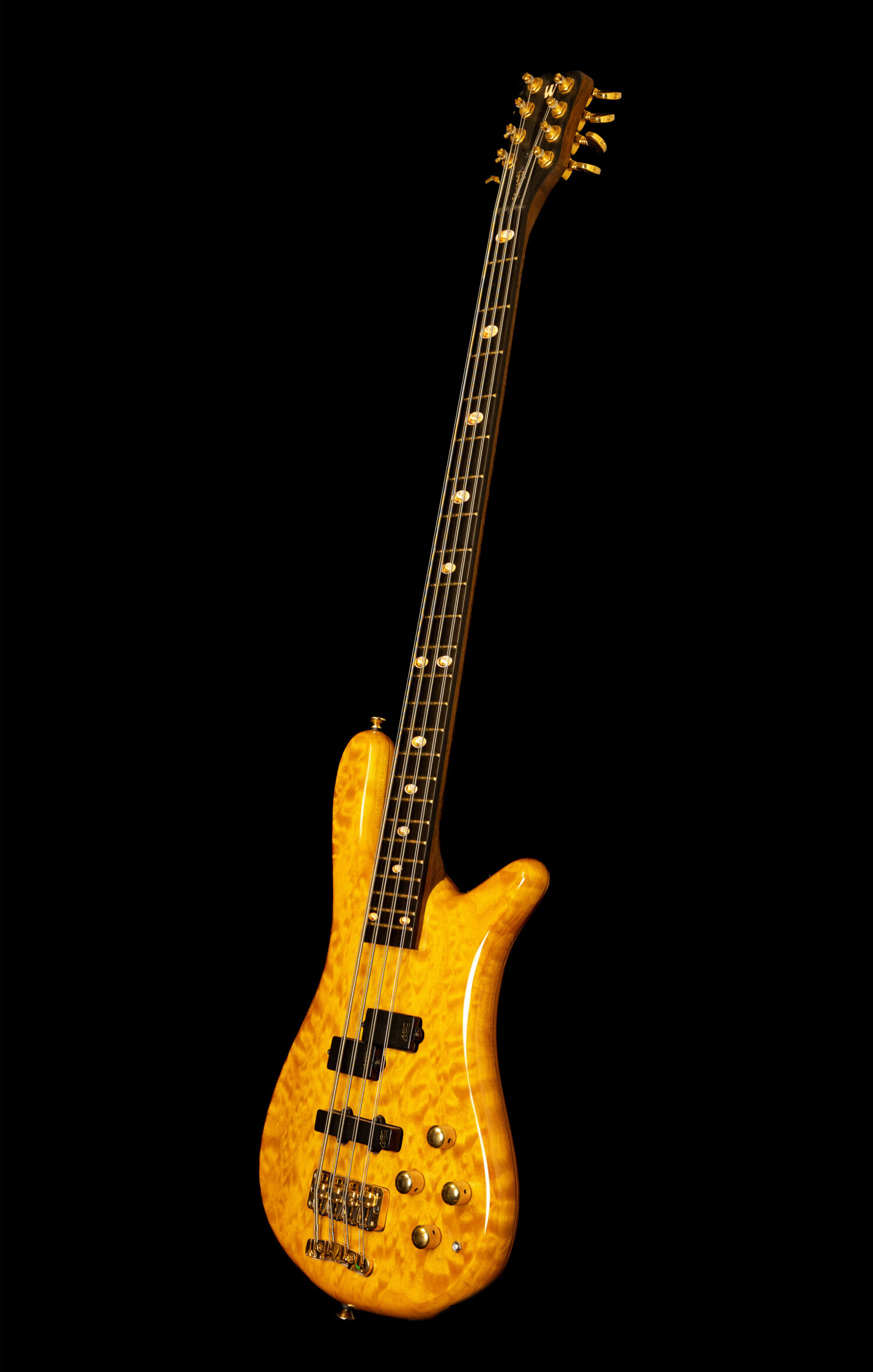 Warwick Streamer LX Honey Violin Stain 8-String Bass 2003 - Image 4