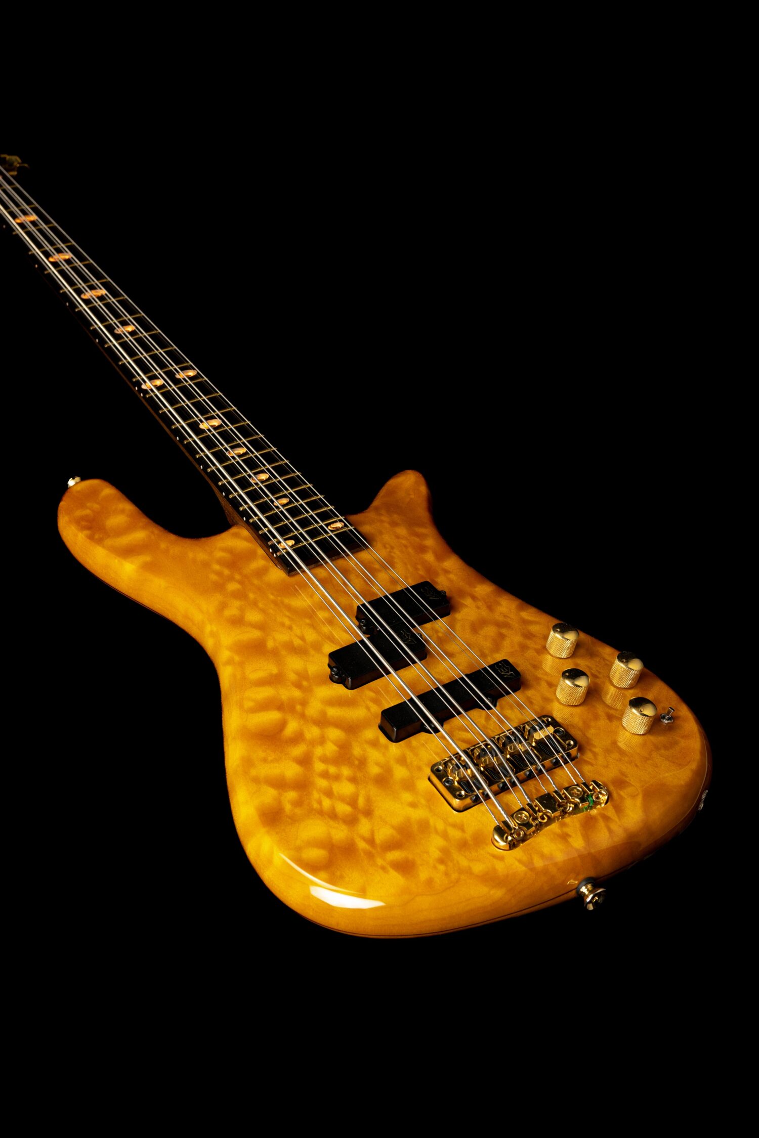 Warwick Streamer LX Honey Violin Stain 8-String Bass 2003 - Image 6