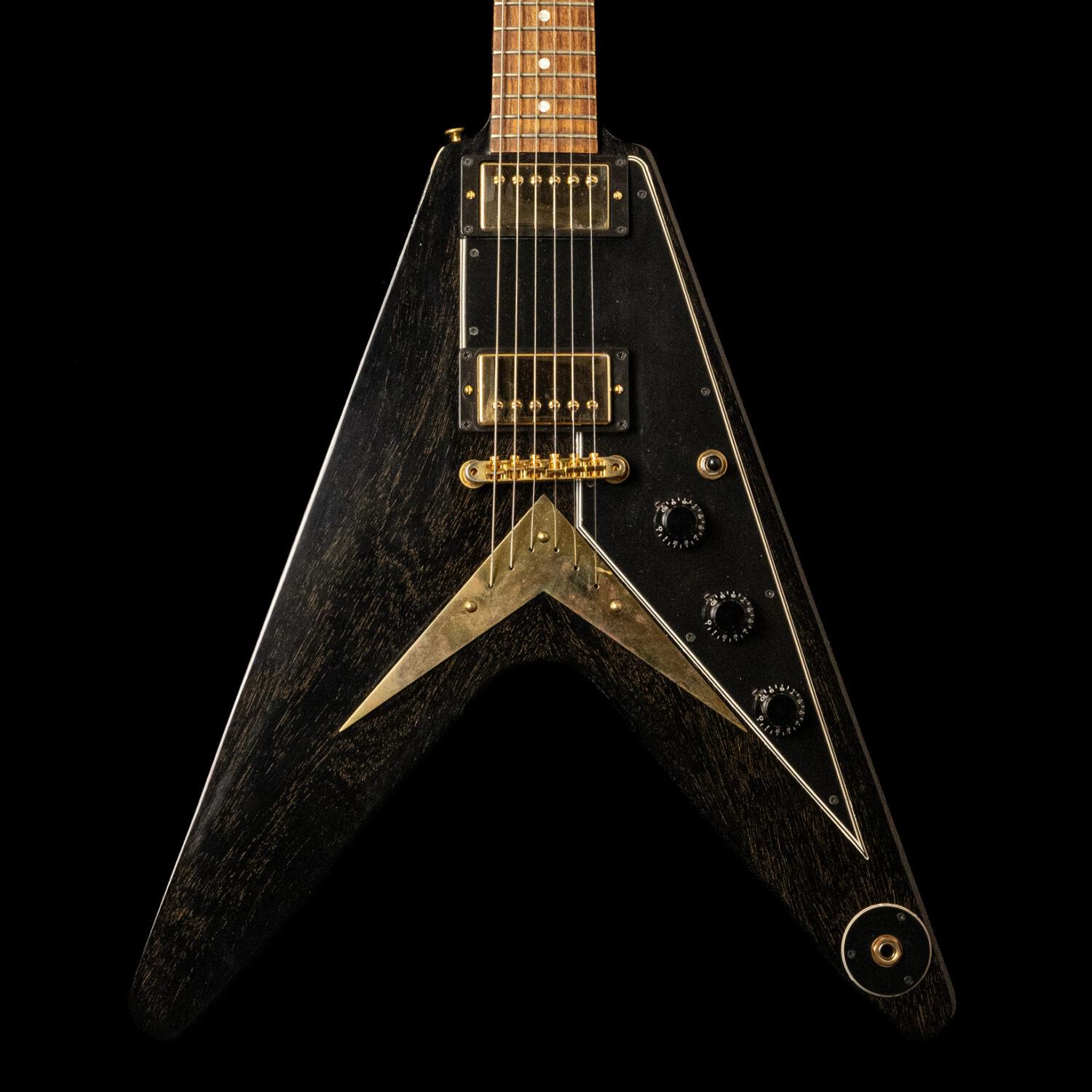 Gibson Flying-V Mahogany TV Black Gold 2017 – Bild 2