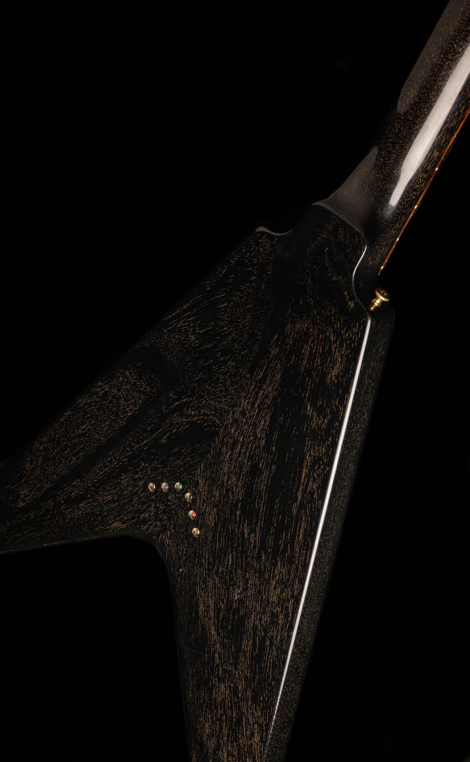 Gibson Flying-V Mahogany TV Black Gold 2017 – Bild 3