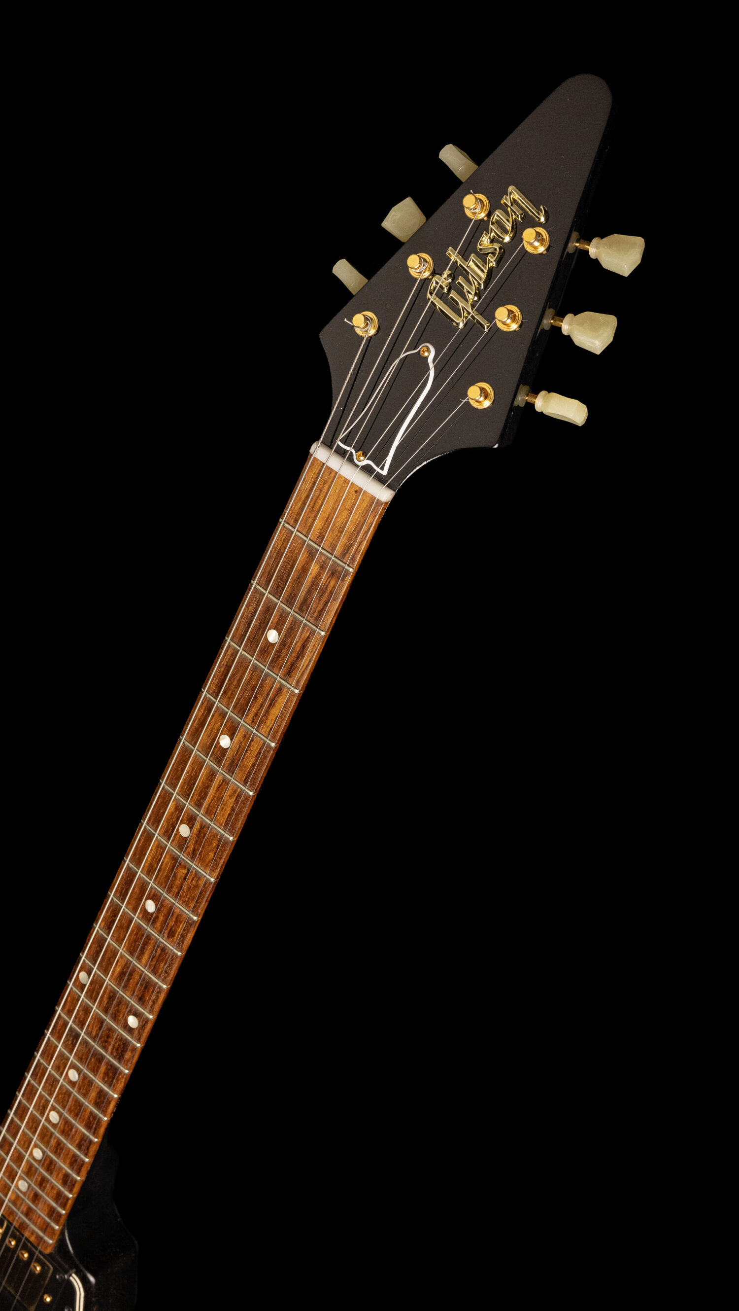 Gibson Flying-V Mahogany TV Black Gold 2017 – Bild 8