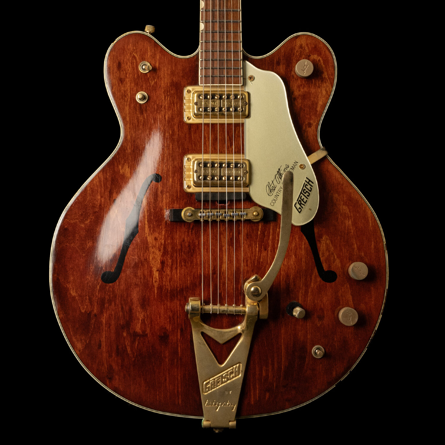 Gretsch 6122 Chet Atkins Country Gentleman Walnut 1967 – Bild 2
