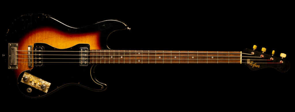 Höfner 182 Bass Sunburst Early 1960's