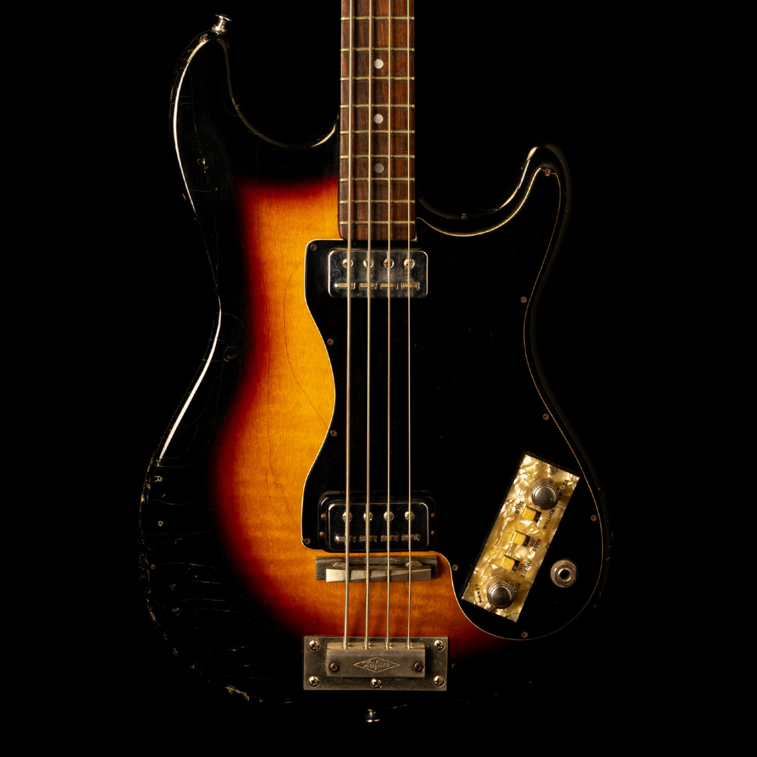 Höfner 182 Bass Sunburst Early 1960's – Bild 2