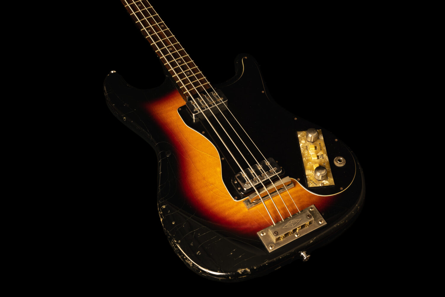 Höfner 182 Bass Sunburst Early 1960's – Bild 6