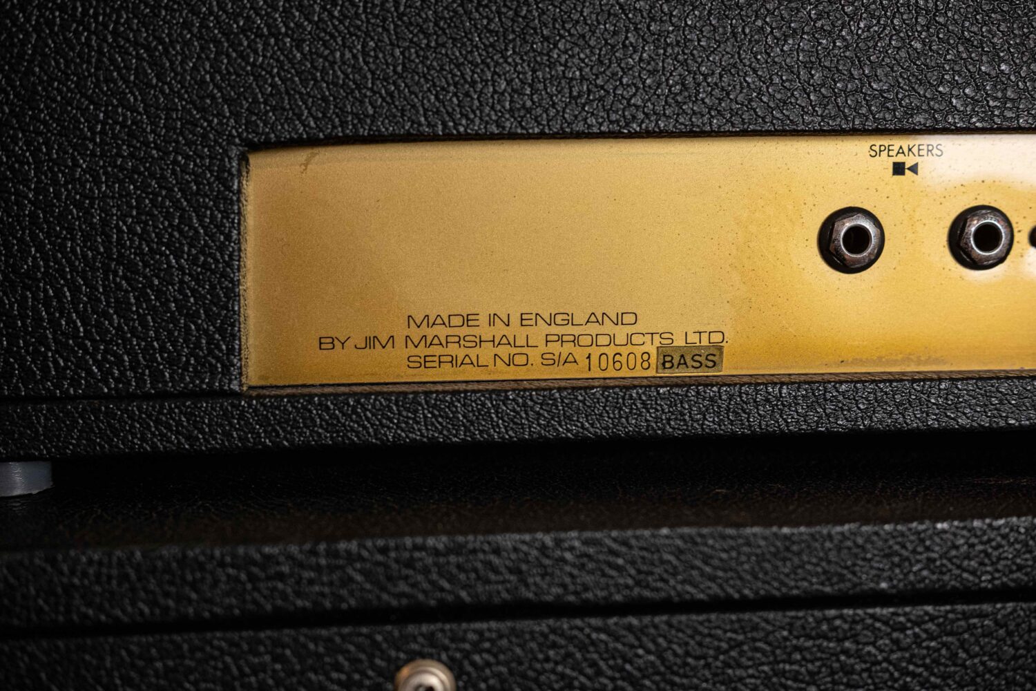 Marshall 1986 JMP 50 Bass Halfstack late 60's - Image 10