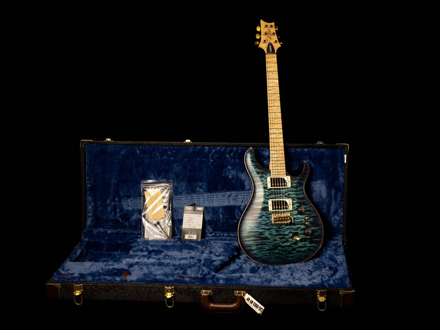 PRS Custom 24-08 Wood Library Cobalt Blue – Bild 11