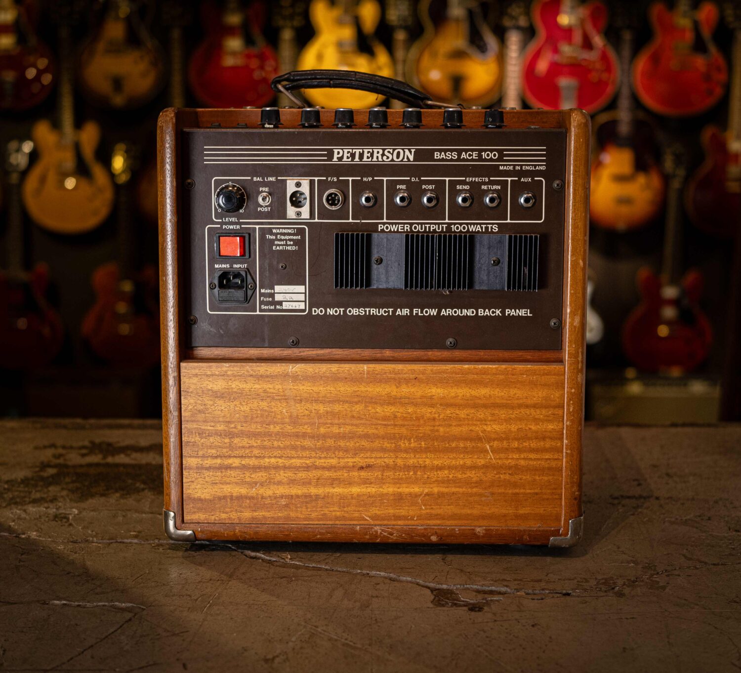 Peterson Bass Ace 100 1980's – Bild 5