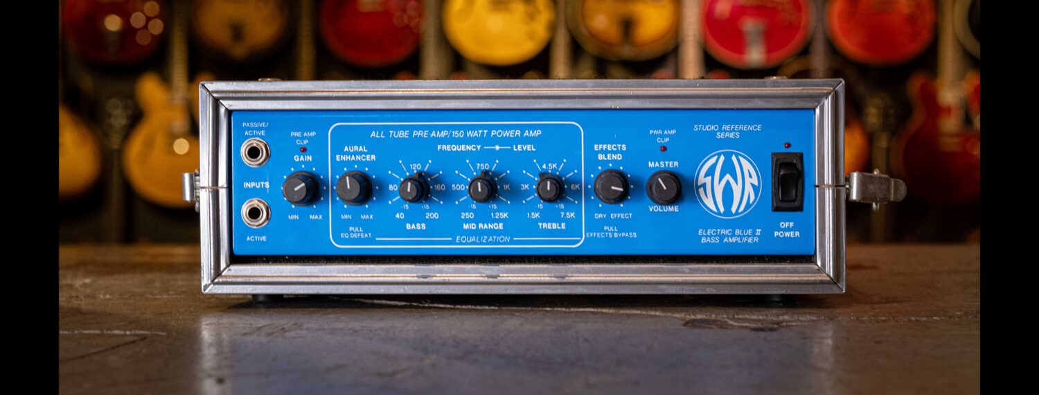SWR Electric Blue II Bass Amplifier Pre-owed