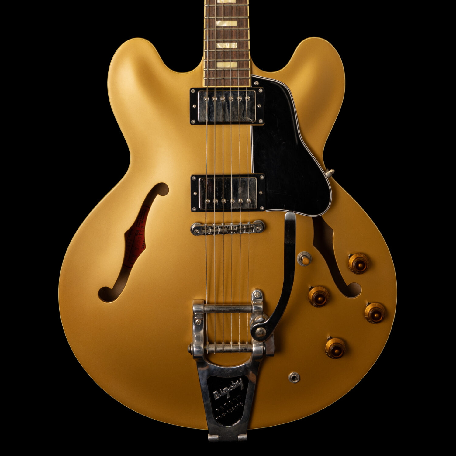 Tokai ES 160 Gold Satin Dark Back Bigsby – Bild 2