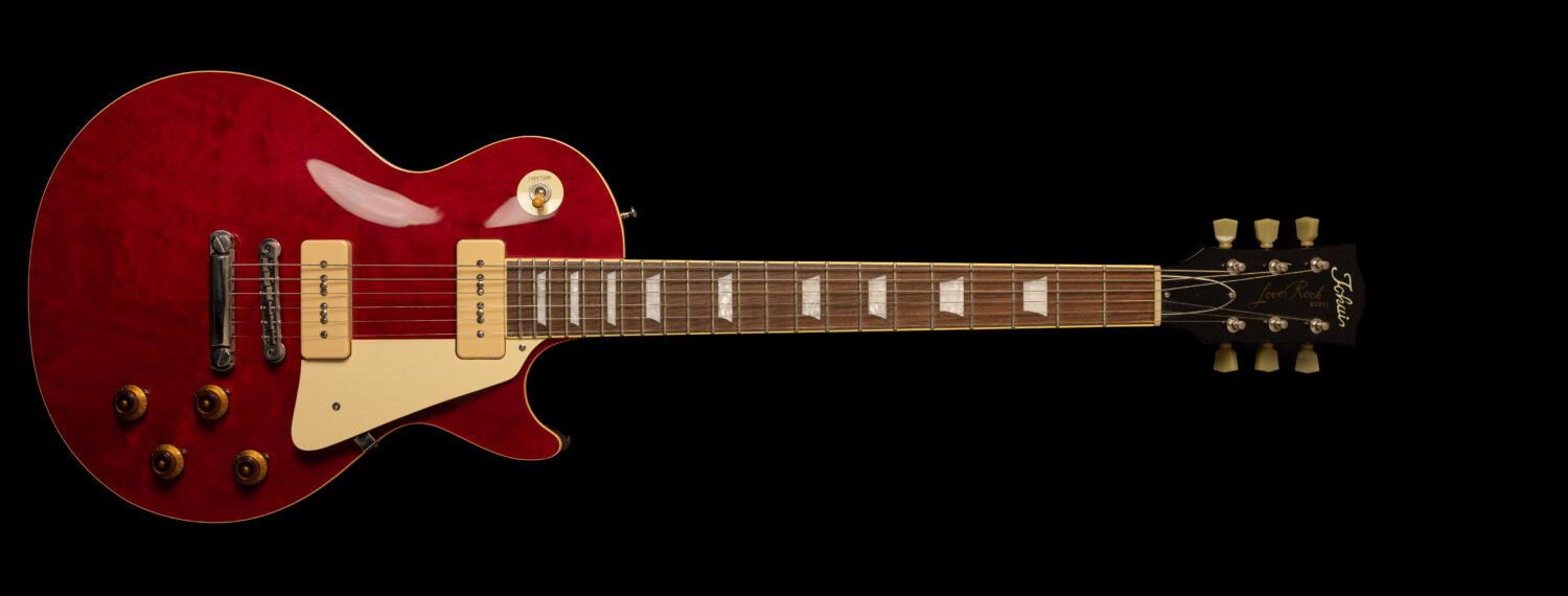 Tokai Love Rock Model LS 95 S Seethroug Red