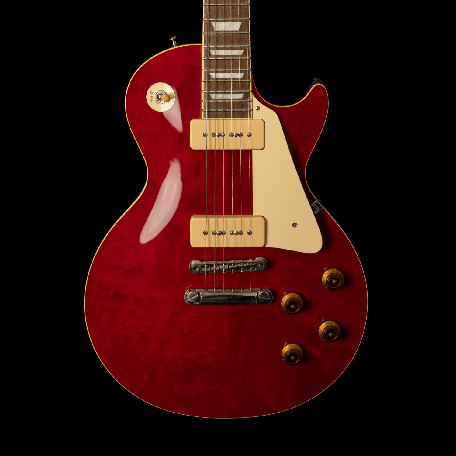 Tokai Love Rock Model LS 95 S Seethroug Red - Image 2