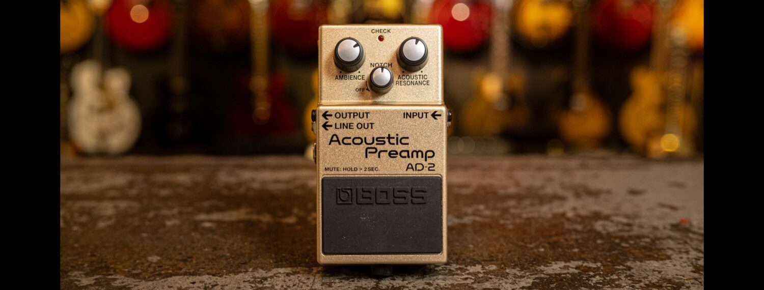 Boss AD-2 Acoustic Preamp Pre-Owned