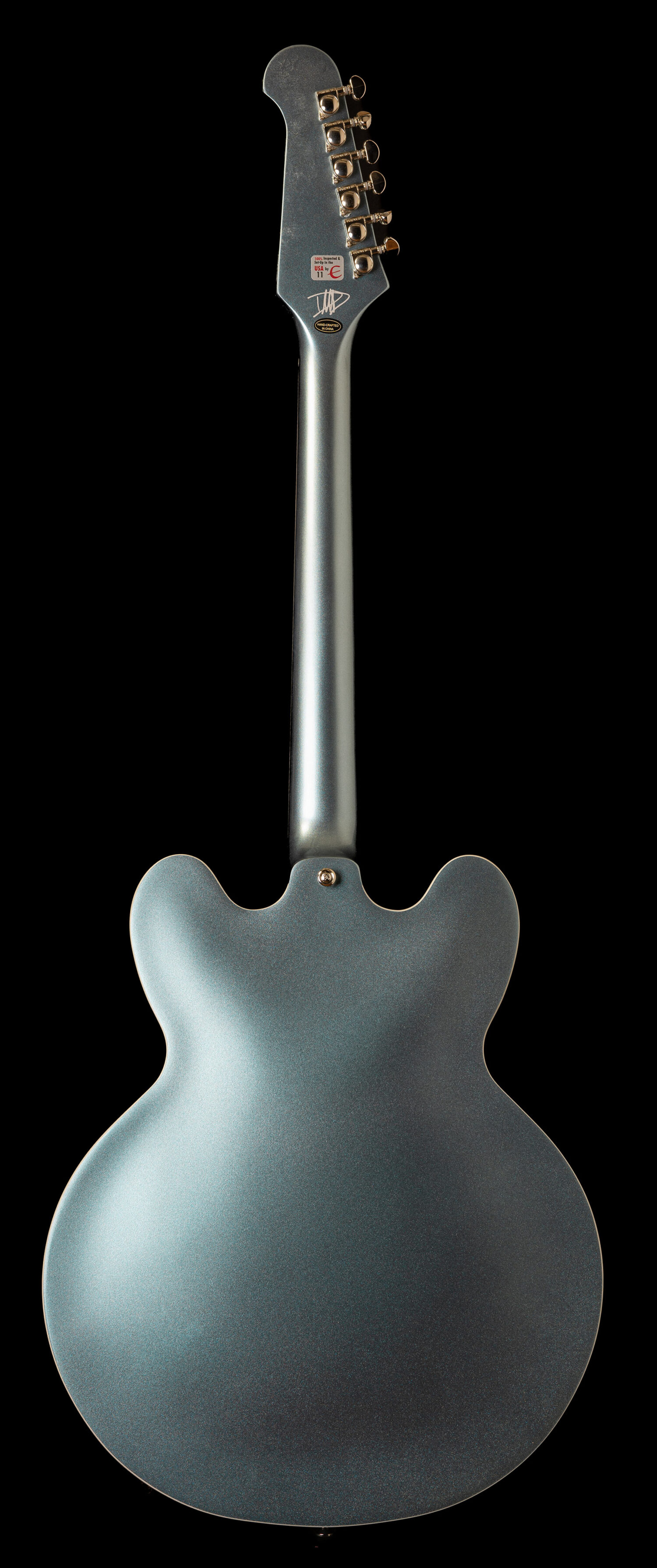 Epiphone DG-335 Dave Grohl Pelham Blue - Image 3