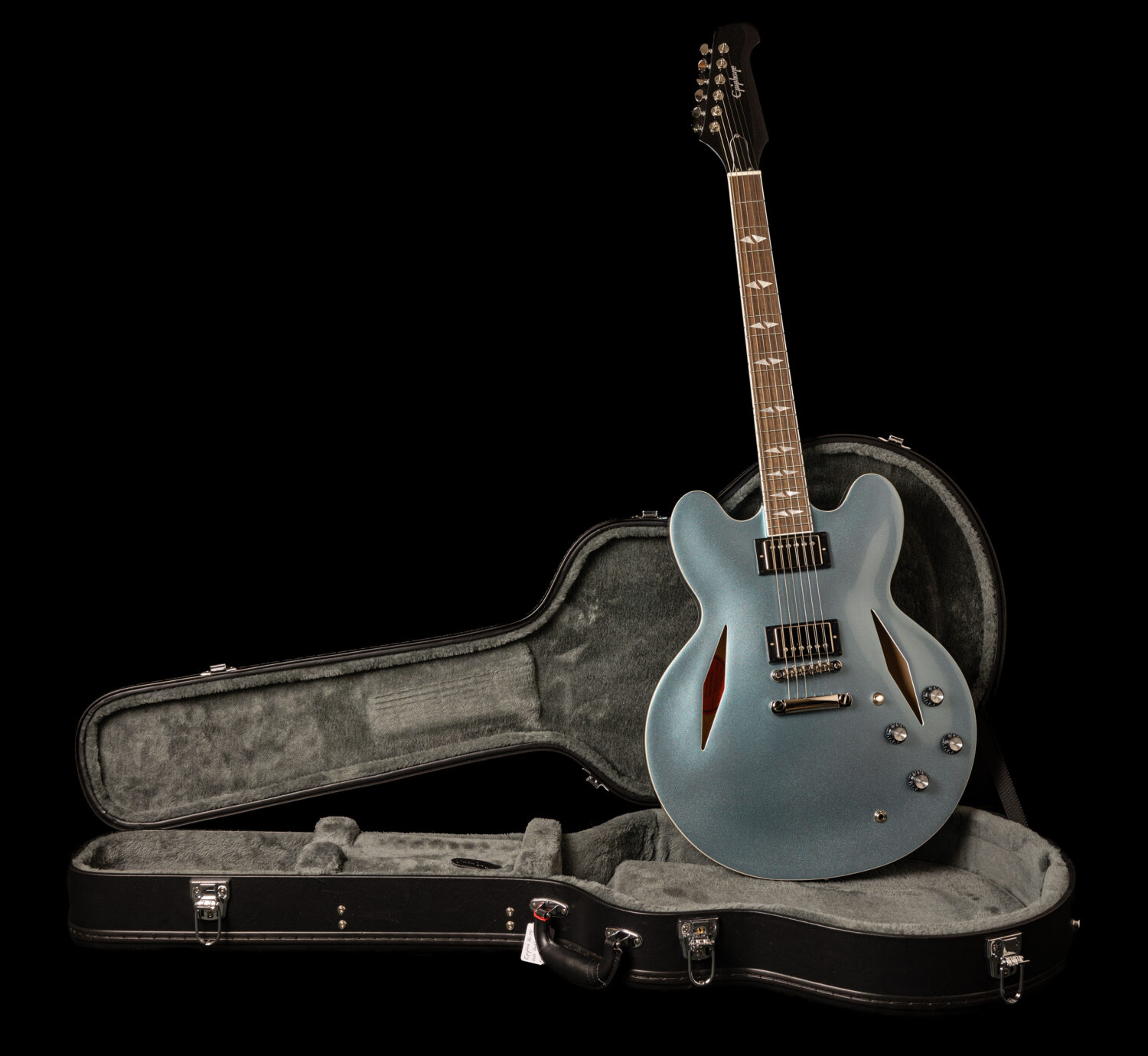 Epiphone DG-335 Dave Grohl Pelham Blue - Image 7