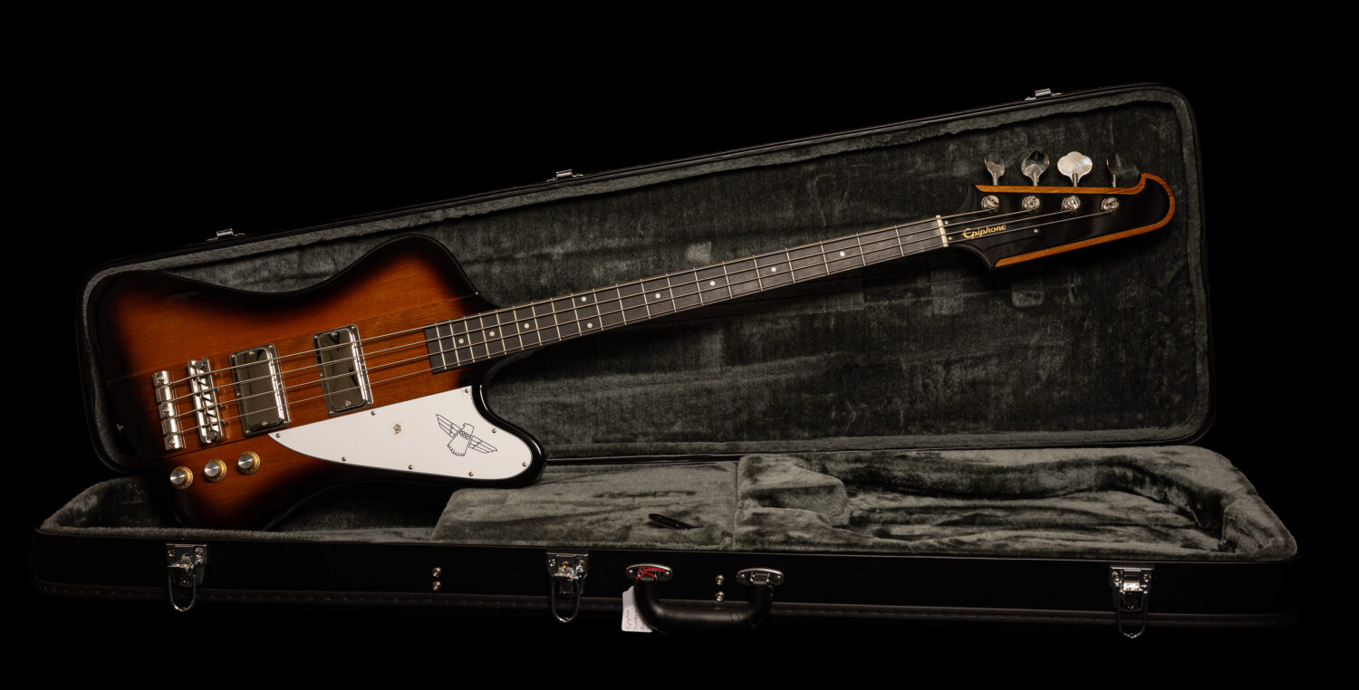Epiphone Thunderbird 60's Bass Tobacco Burst - Image 3