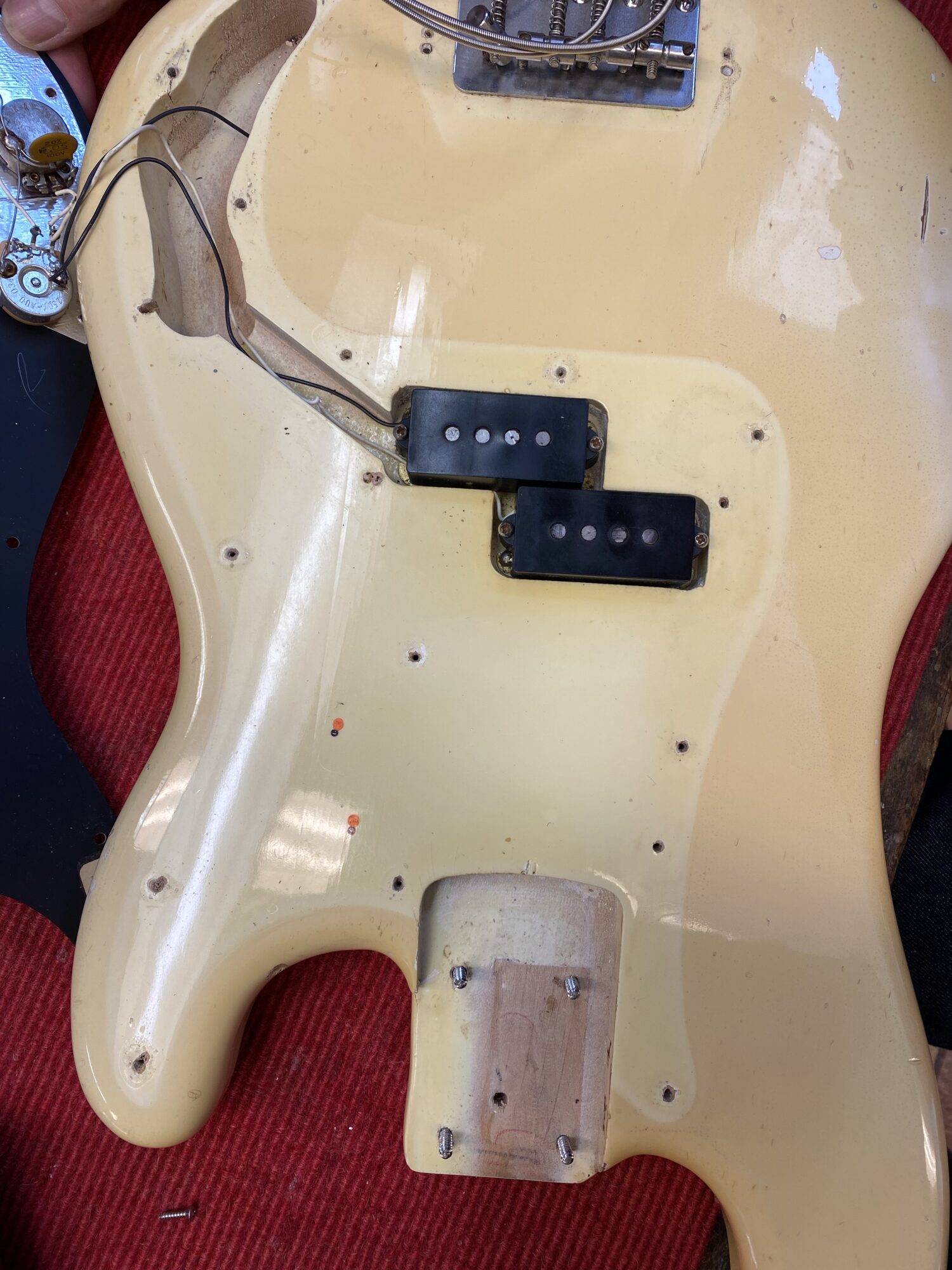 Fender Precision Bass Olympic White 1975 - Image 17