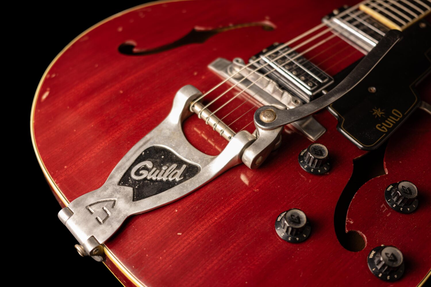 Guild Starfire V Cherry 1964 - Image 8