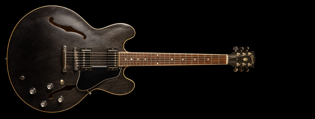 Gibson ES-335 Satin Trans Black 2019
