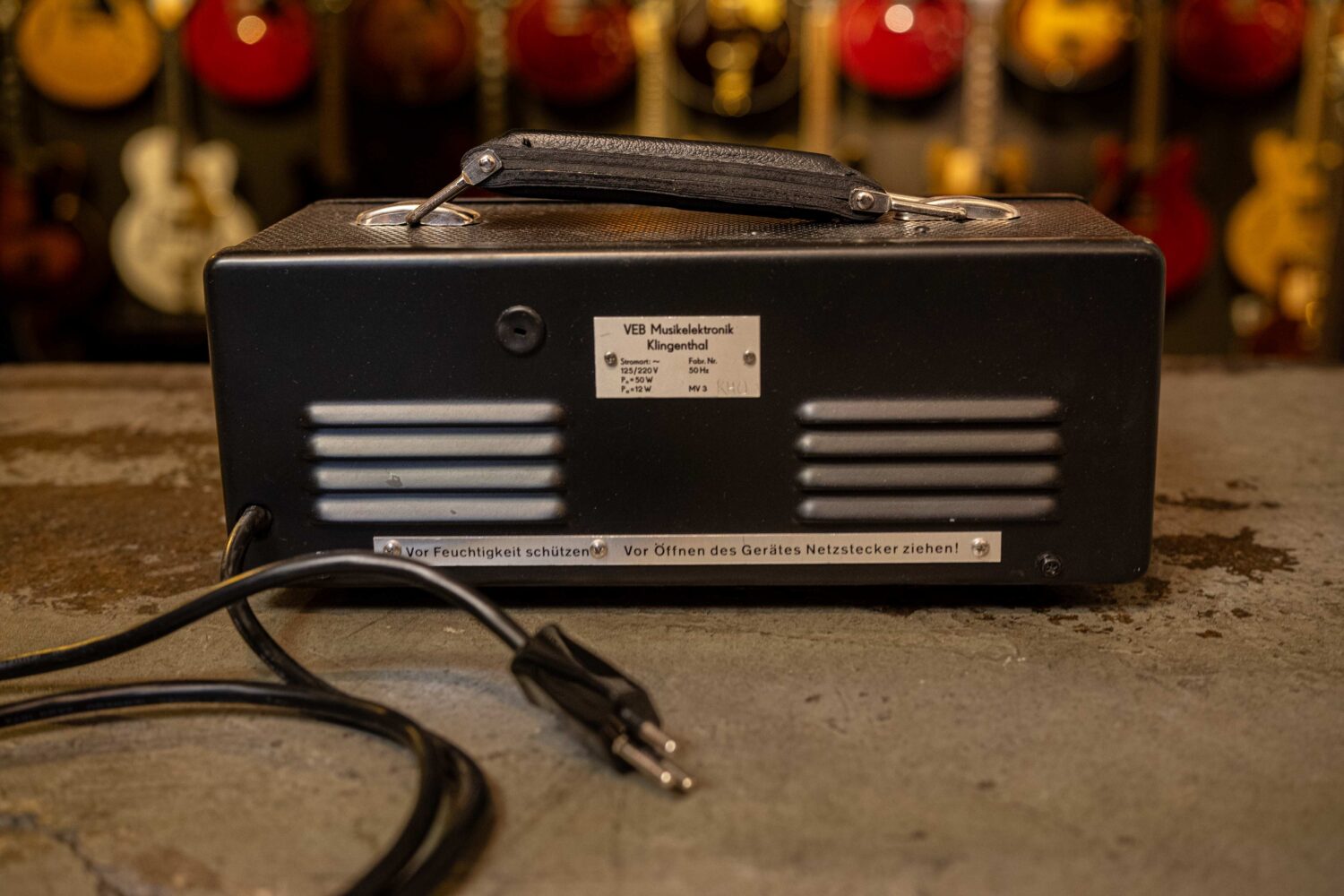 VEB Musikelektronik Klingenthal MV 3 Jazz Custom Amp - Image 2