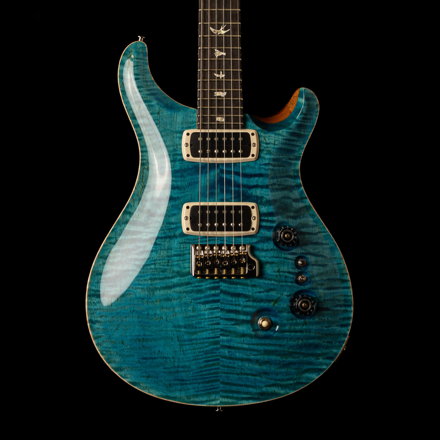 PRS Custom 24-08 Carrol Blue 10 Top - Image 2