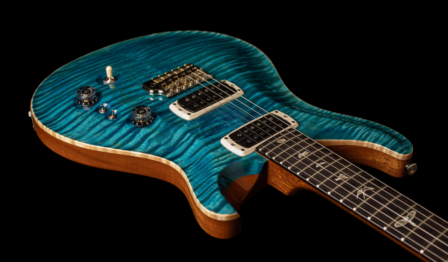 PRS Custom 24-08 Carrol Blue 10 Top - Image 6