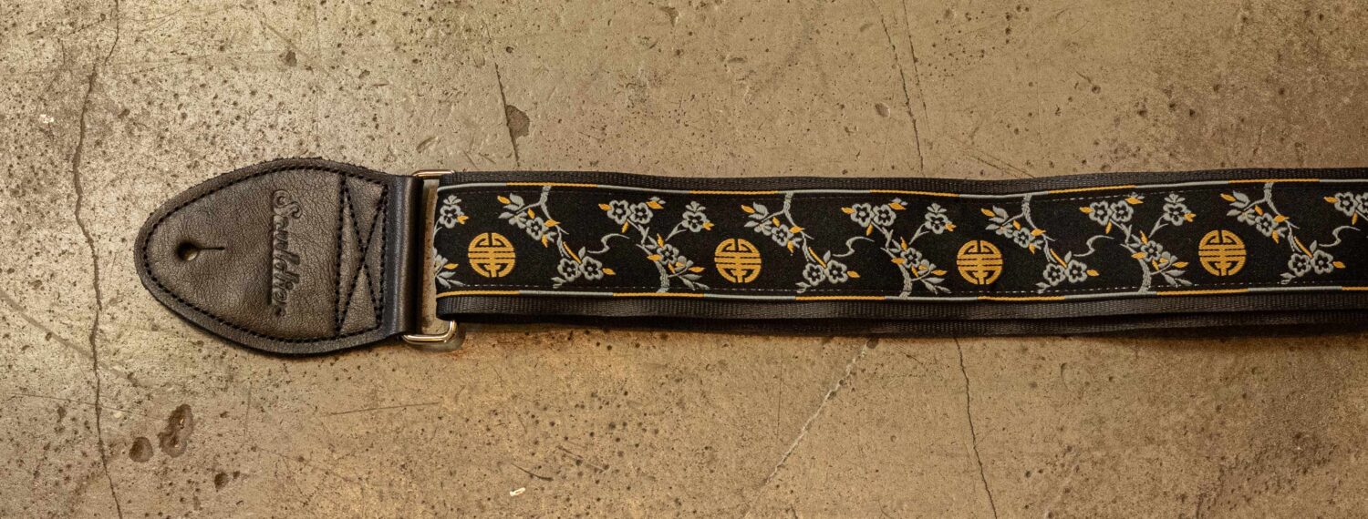 Souldier Strap Cherry Blossom Black