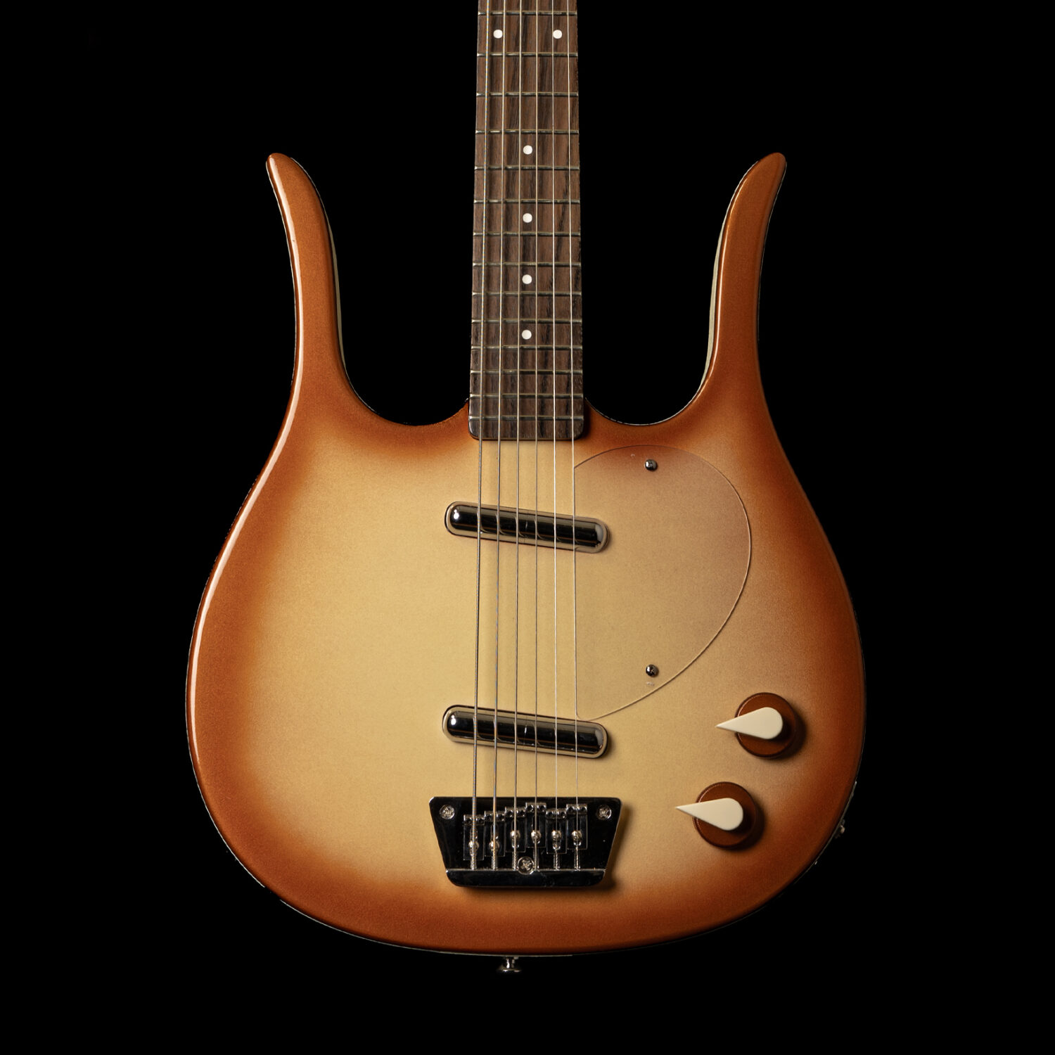 Danelectro Longhorn Baritone Copper Burst – Bild 2