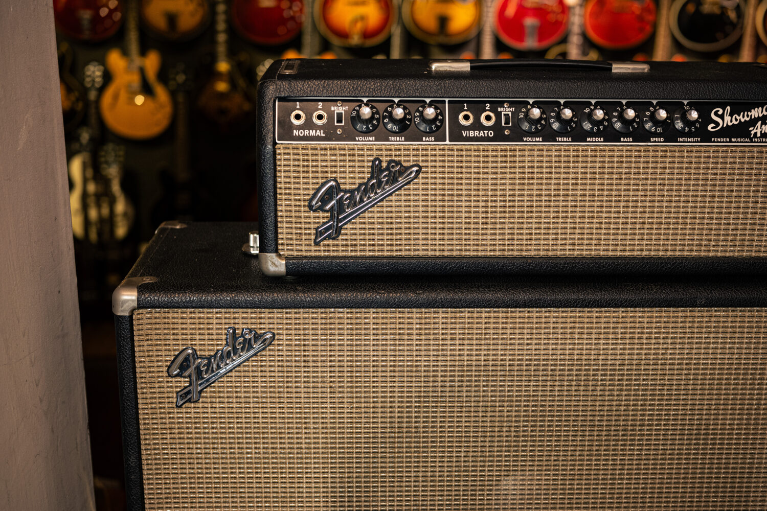 Fender Dual Showman Piggyback 1966 – Bild 10