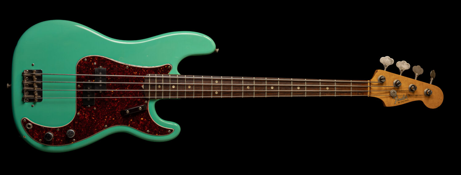 Fender Precision Bass Seafoam Green Refin 1966